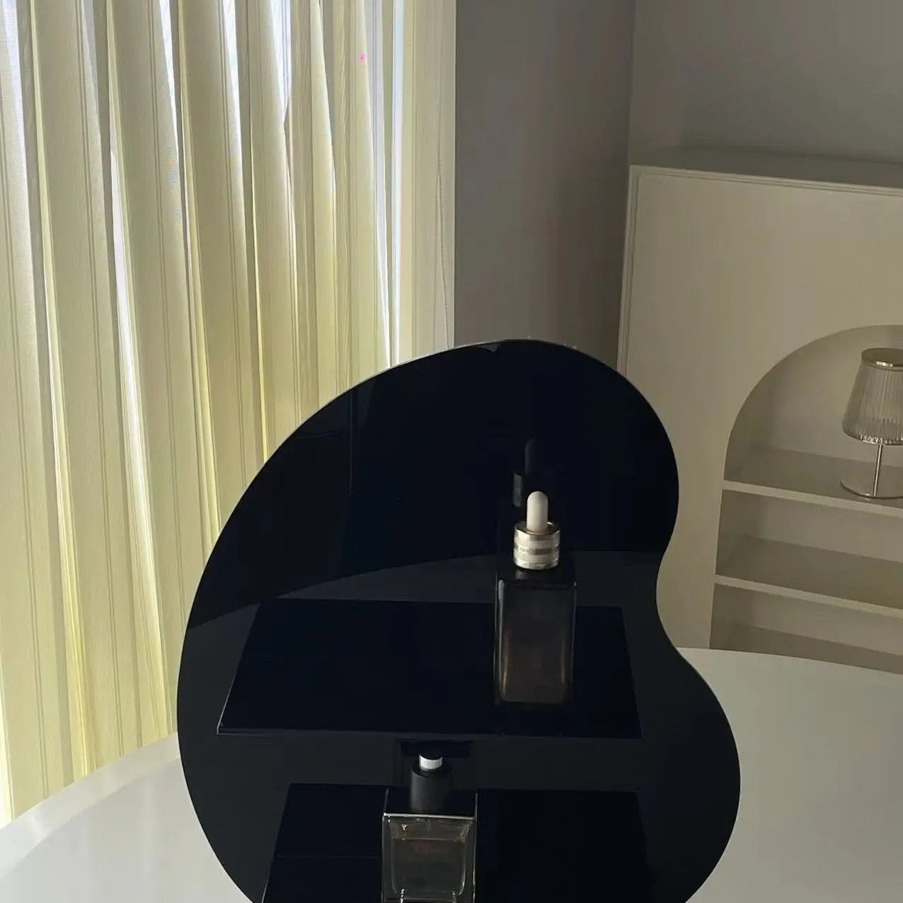 Cream incense rack